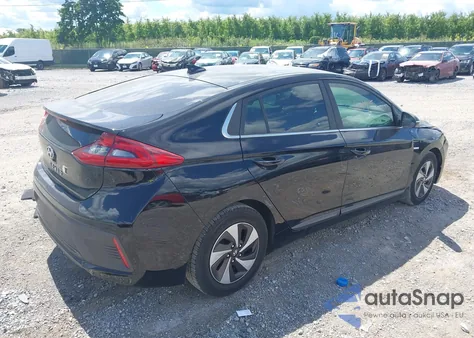 2018 Hyundai Ioniq Hybrid Sel from USA, damaged, VIN KMHC75LC4JU060560